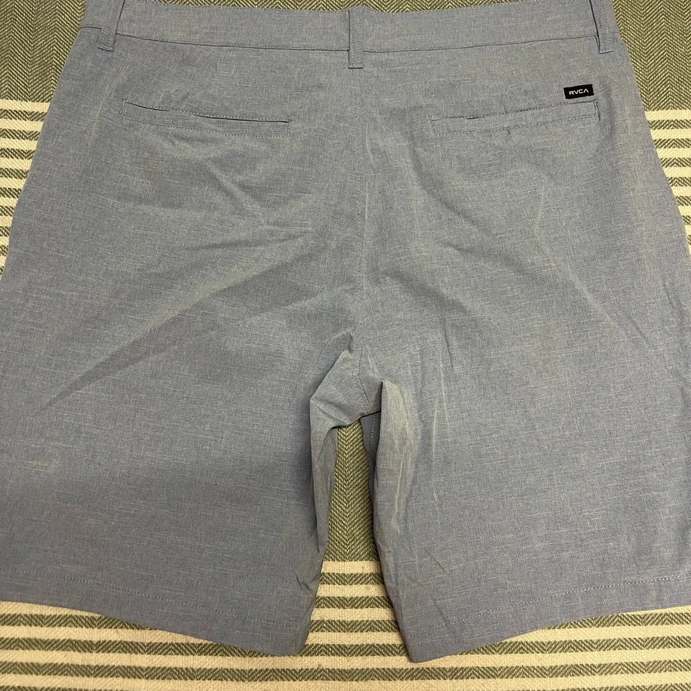 RVCA‎ Men's Light Blue Shorts Size 36